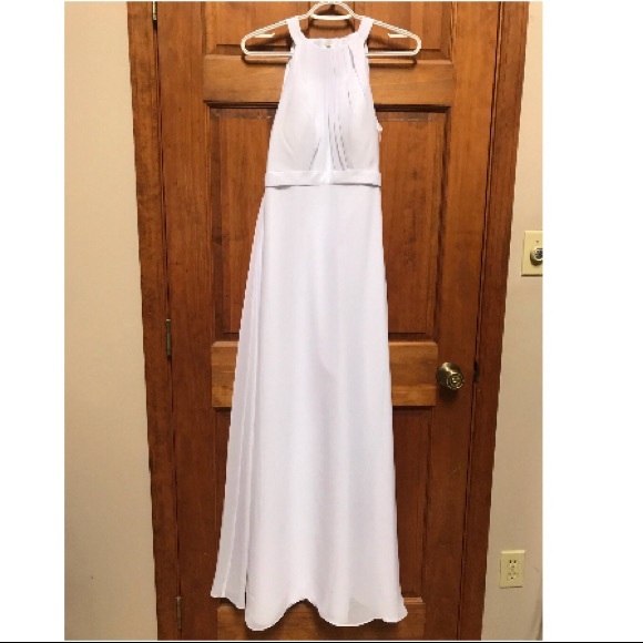 Long white maxi dress - Picture 2 of 5